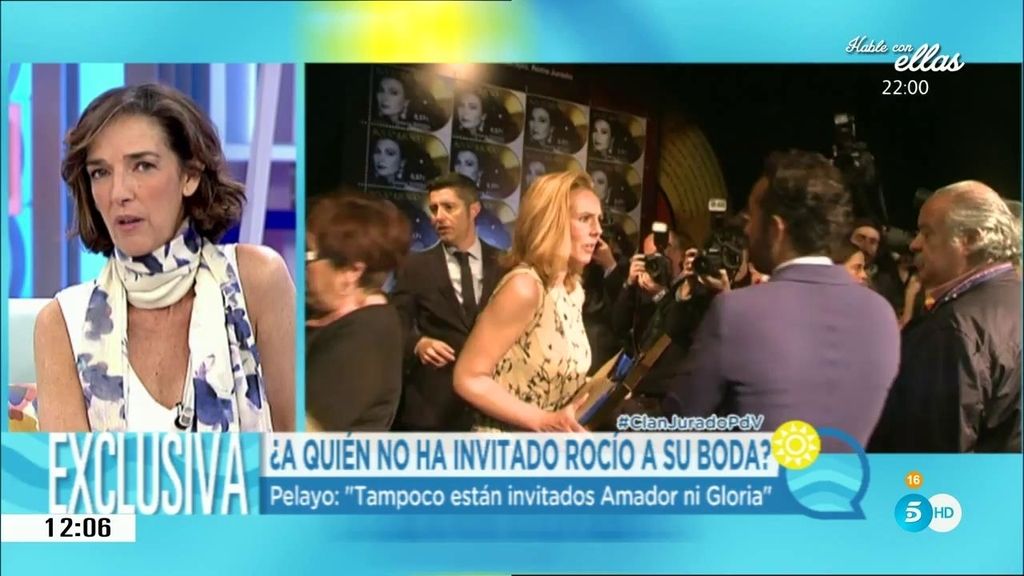 Pelayo: "Ortega Cano no está invitado a la boda de Rocío Carrasco"