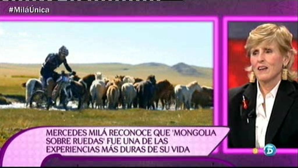 Mercedes Miá: "'Mongolia sobre ruedas' fue demasiado para mí"