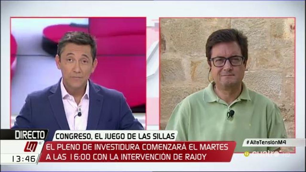 Óscar López: “La decisión de elecciones el 25 es de Rajoy, no hay Ley que le obligue”
