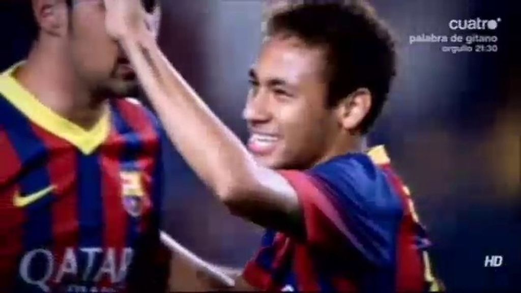Neymar, feliz y aclimatado