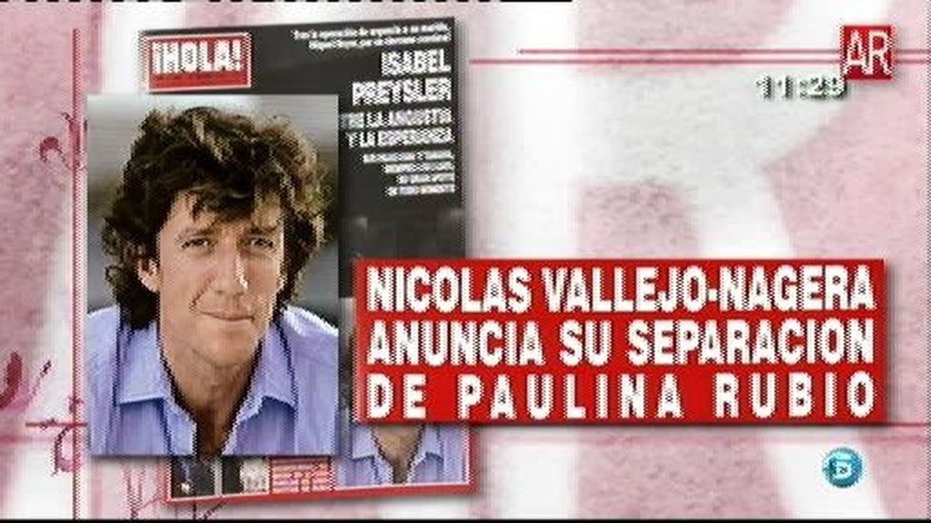 Colate confirma su separación de Paulina Rubio