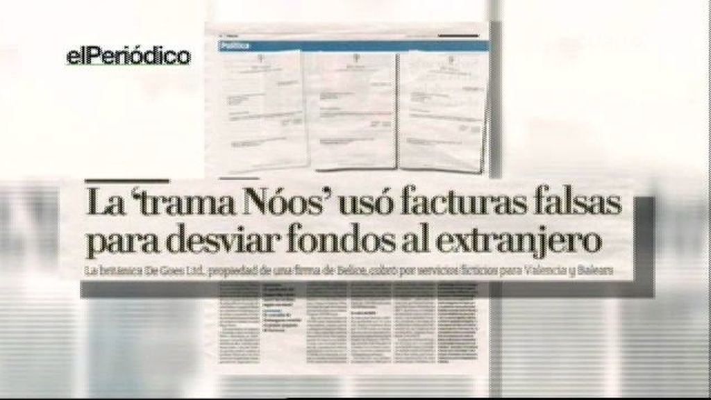 Noos emitió facturas falsas para sacar dinero de España