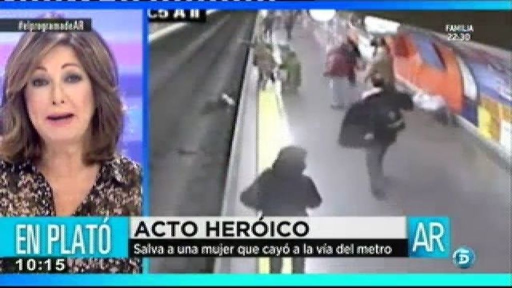 Rubén: "Cuando la estaba cogiendo escuché que venía el metro"