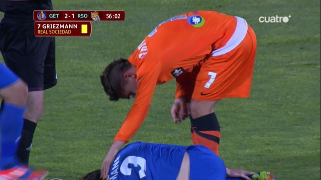Amarilla a Griezmann Amarilla a Griezmann