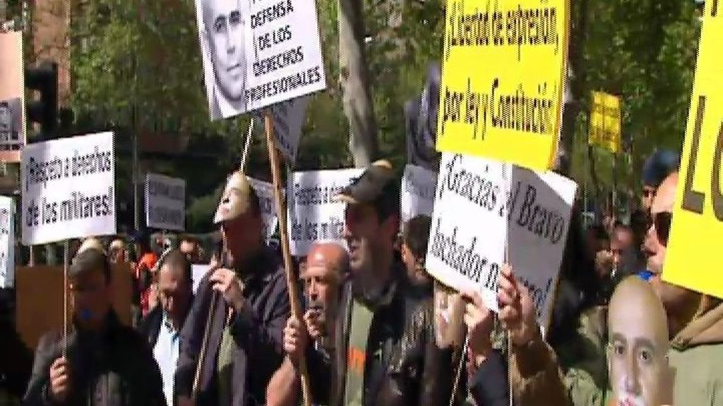 Primera protesta militar contra el gobierno de Mariano Rajoy