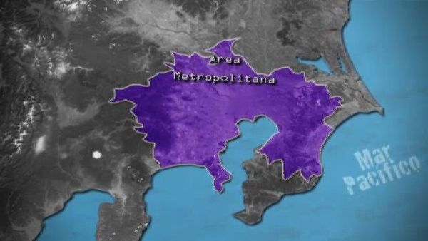 Tokio es una gran área metropolitana donde viven 36 millones de personas