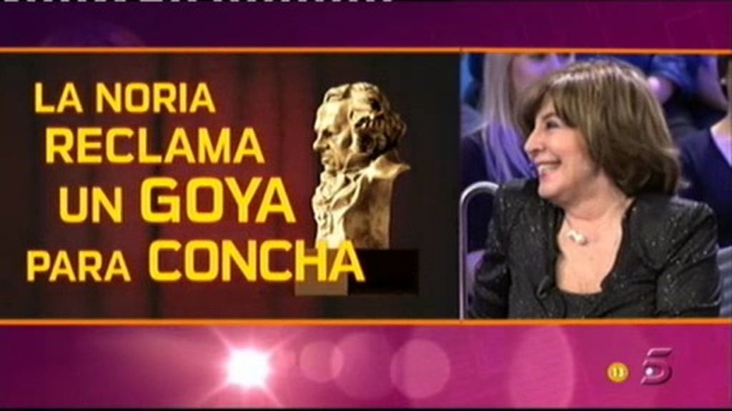 ¡Un Goya para Concha!