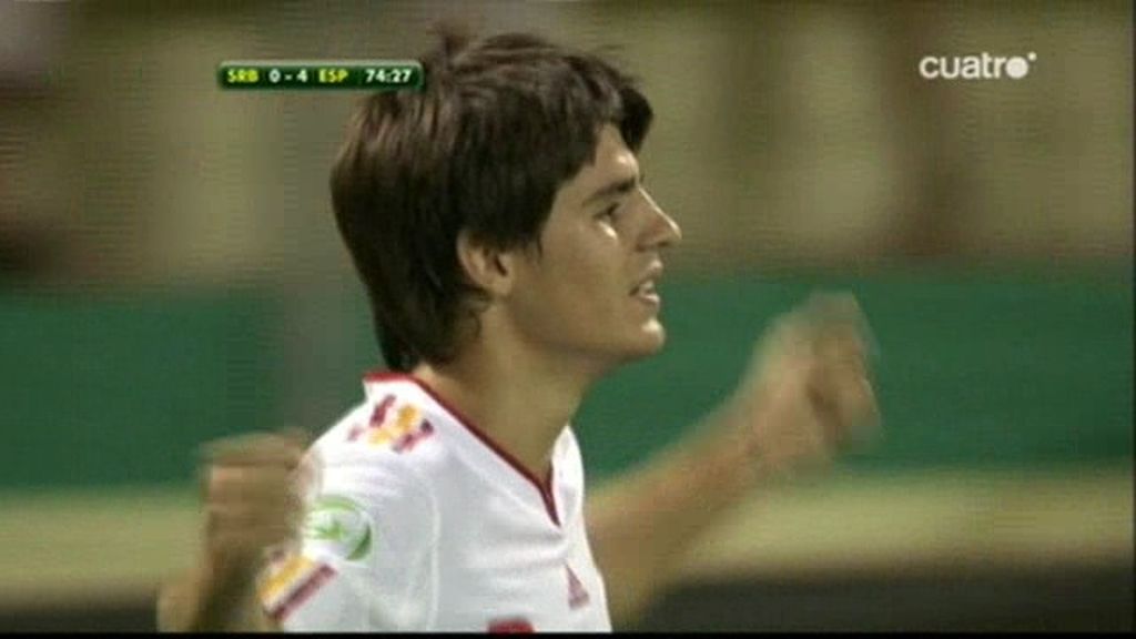 'Hat-trick' de Morata, 0-4