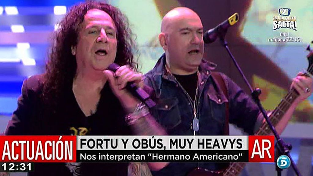 'Obús' canta en 'Hermano Americano' en 'AR'