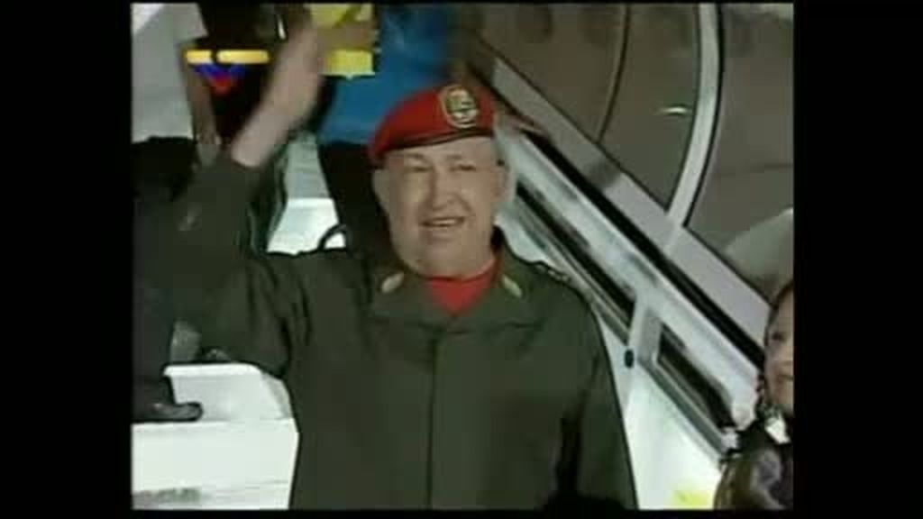 Chávez regresa a Velezuela