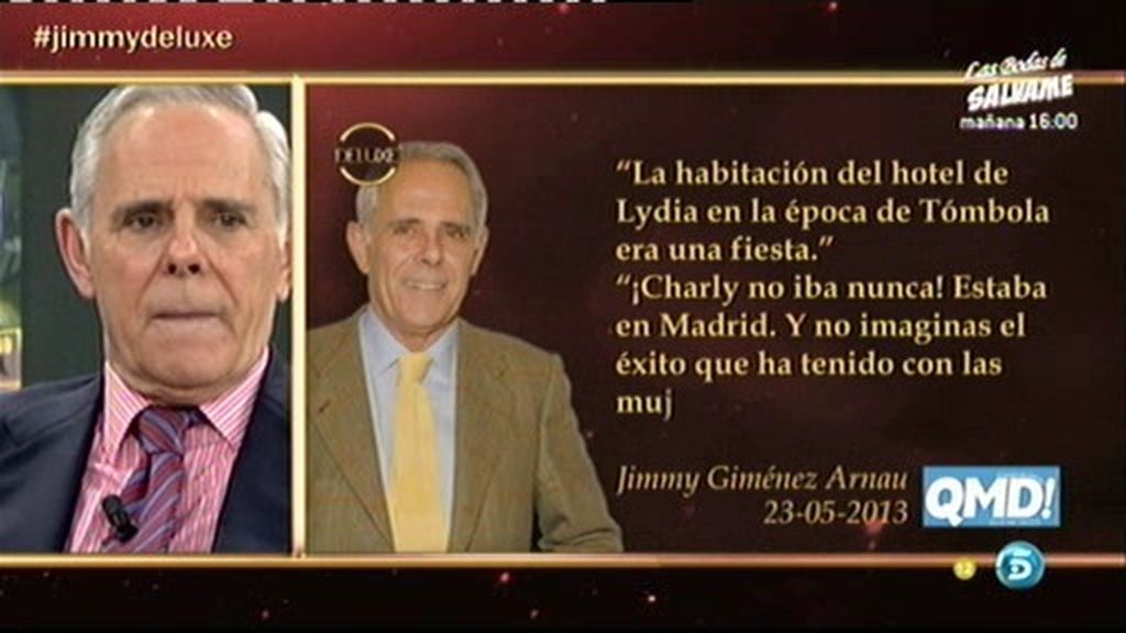 Jimmy G.A.: "La entrevista es una estupidez, Lydia y Chelo han montado un escándalo"