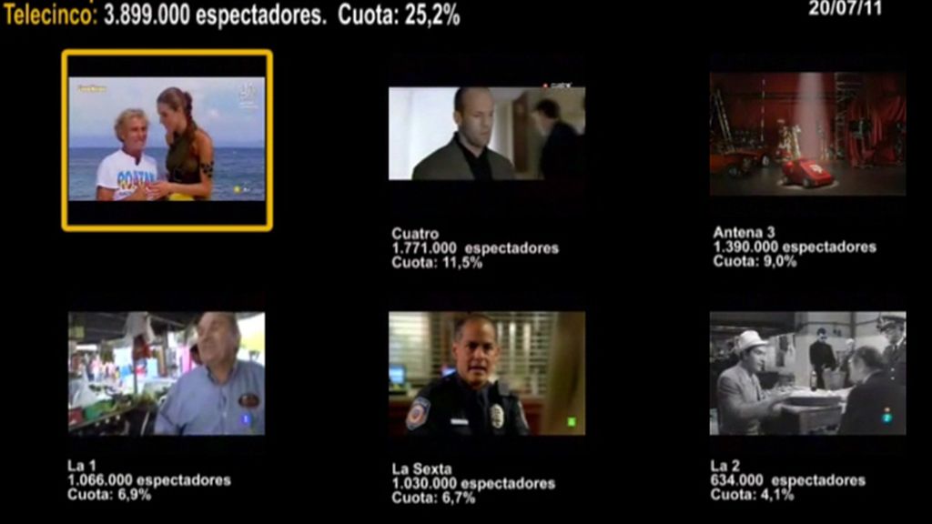 MINUTO DE ORO DEL 20/07/11