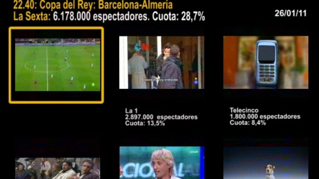 MINUTO DE ORO DEL 26/01/11 MINUTO DE ORO DEL 26/01/11