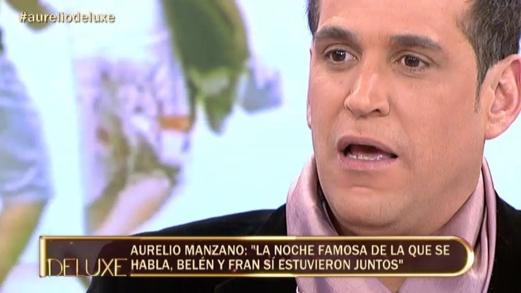 Aurelio Manzano: "A la familia de Fran le preocupa que siga viéndose con Belén"