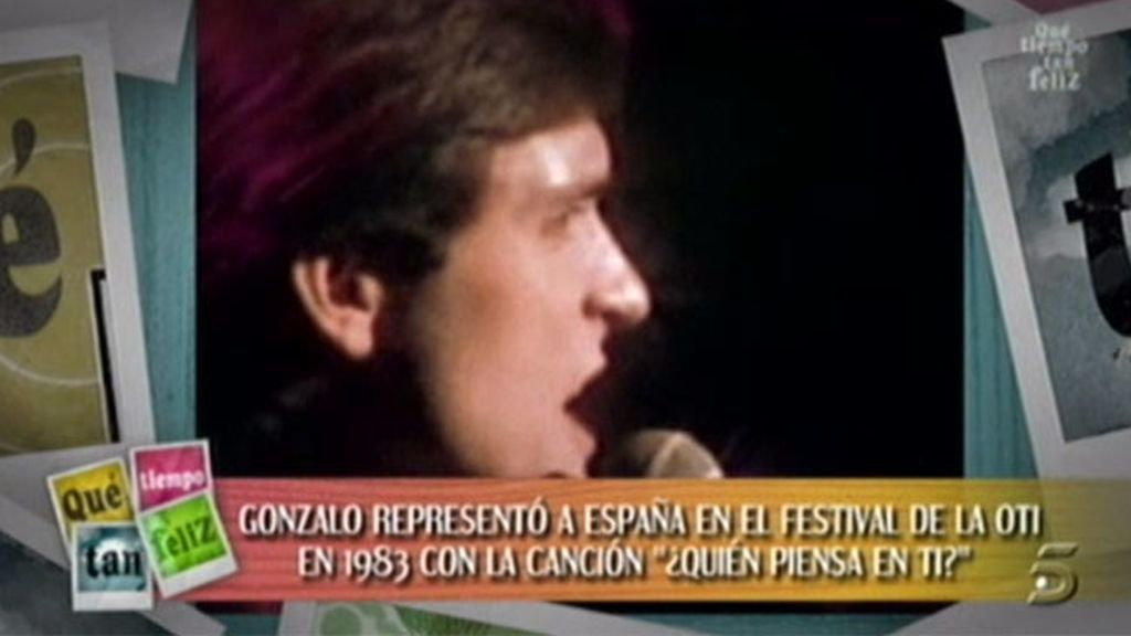 Gonzalo fue a Eurovisión en el 83