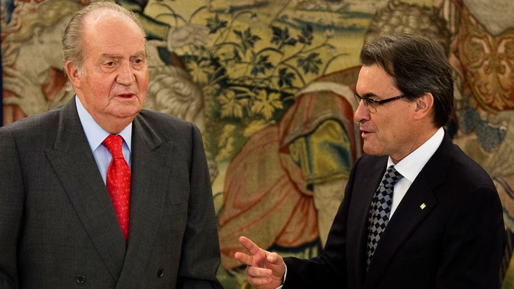 El Rey recibe a Artur Mas