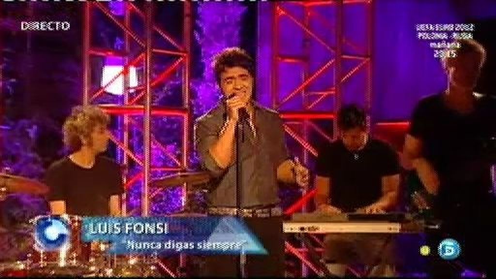 Luis Fonsi actúa para los GH