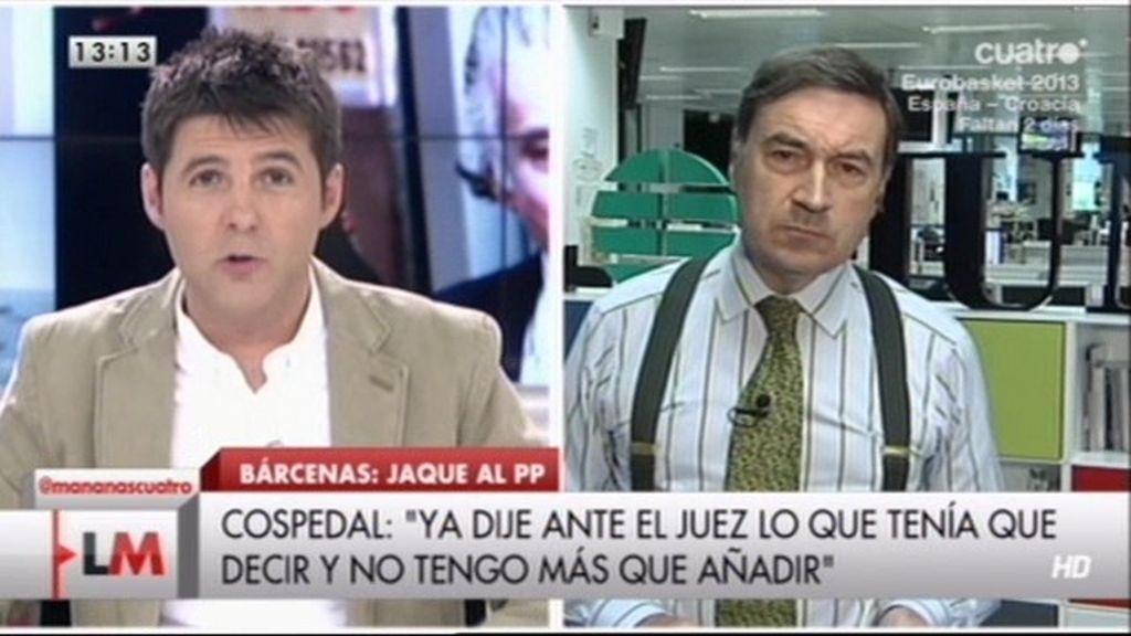 Pedro J. Ramírez: “Cospedal y Rajoy no dijeron toda la verdad”