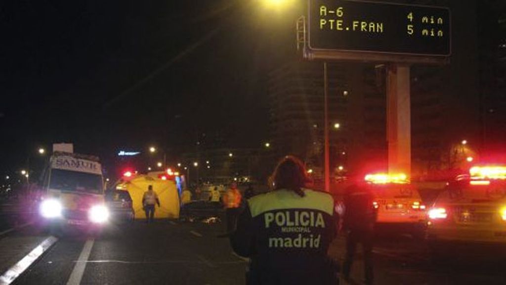 Atropello mortal en Madrid