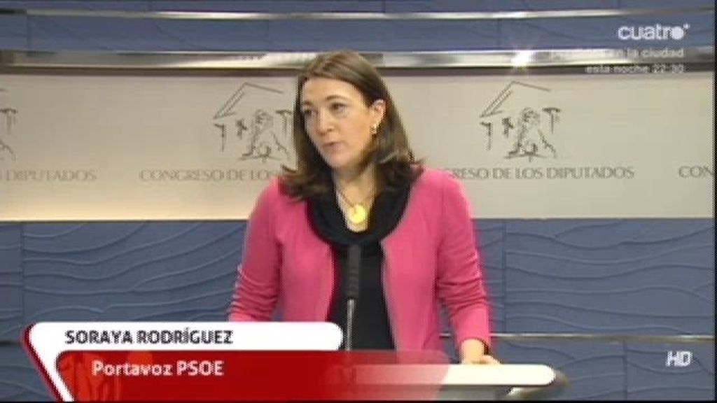 El PSOE pide explicaciones al Gobierno