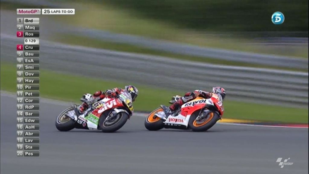 Marquez se deshace de Rossi y Bradl