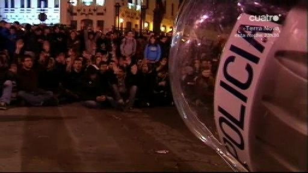 Cargas policiales en Valencia