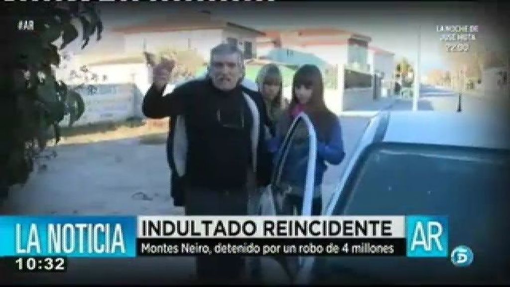 Montes Neiro detenido por el robo de cuatro millones de euros en joyas