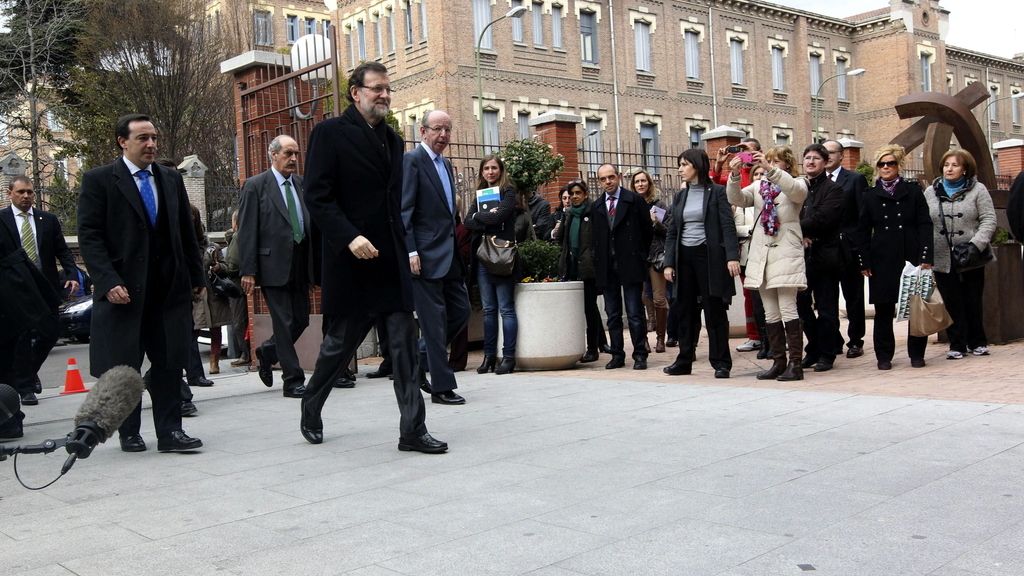 Rajoy visita al rey