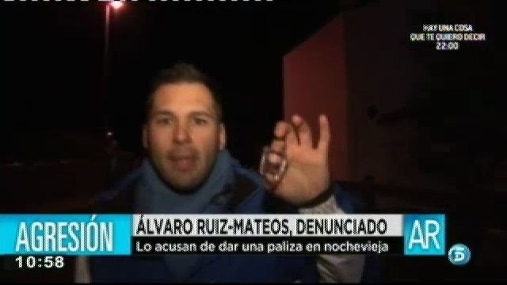 Álvaro Ruiz - Mateos, denunciado por agresión
