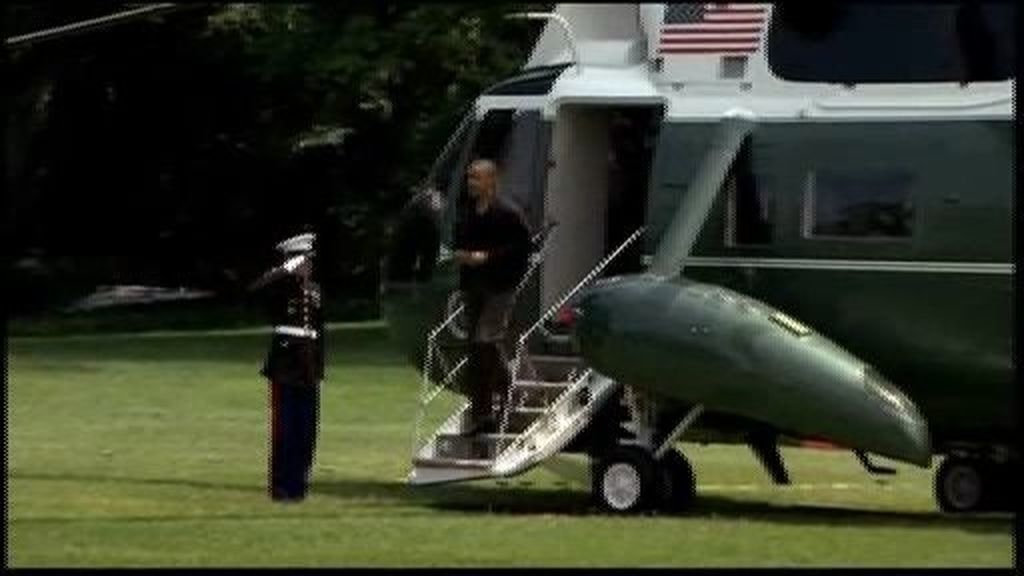 Obama vuelve al trabajo