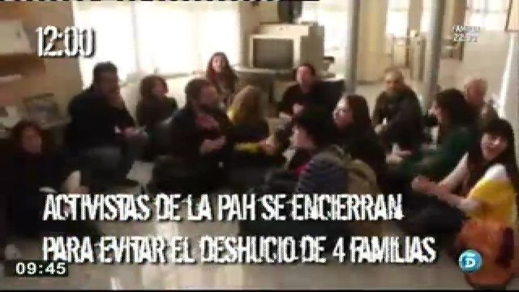 Detienen a varios activistas que intentaban evitar el desahucio