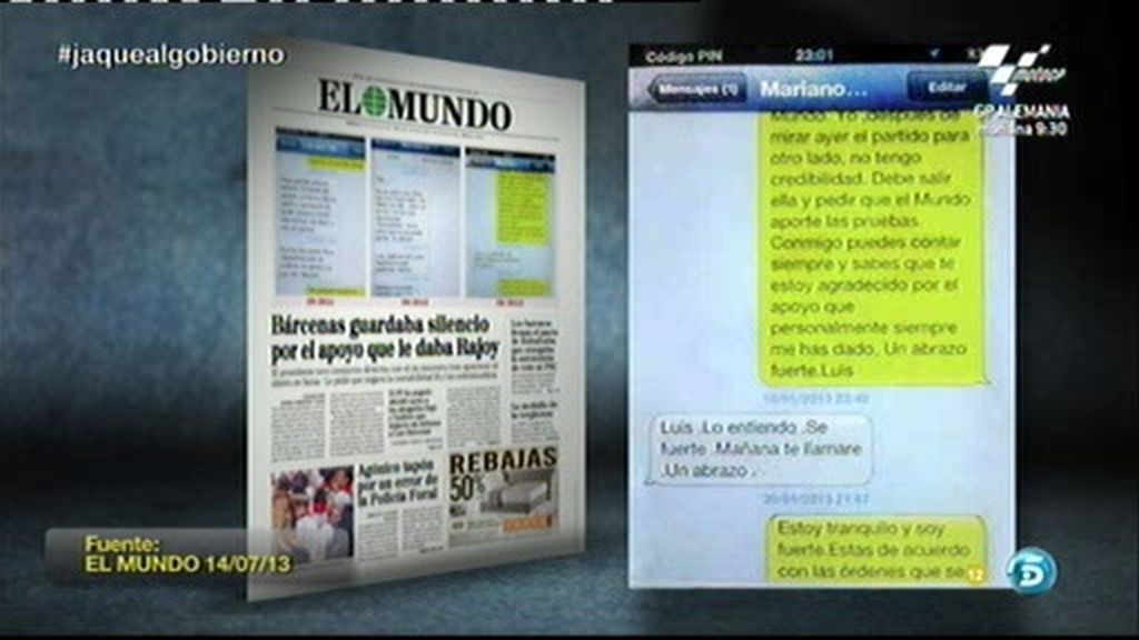 Bárcenas rompe su silencio contra Rajoy en el diario El Mundo