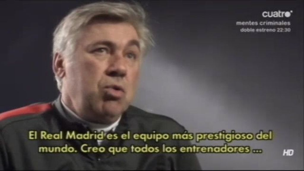 Ancelotti: "Todos los técnicos quieren entrenar al Real Madrid"