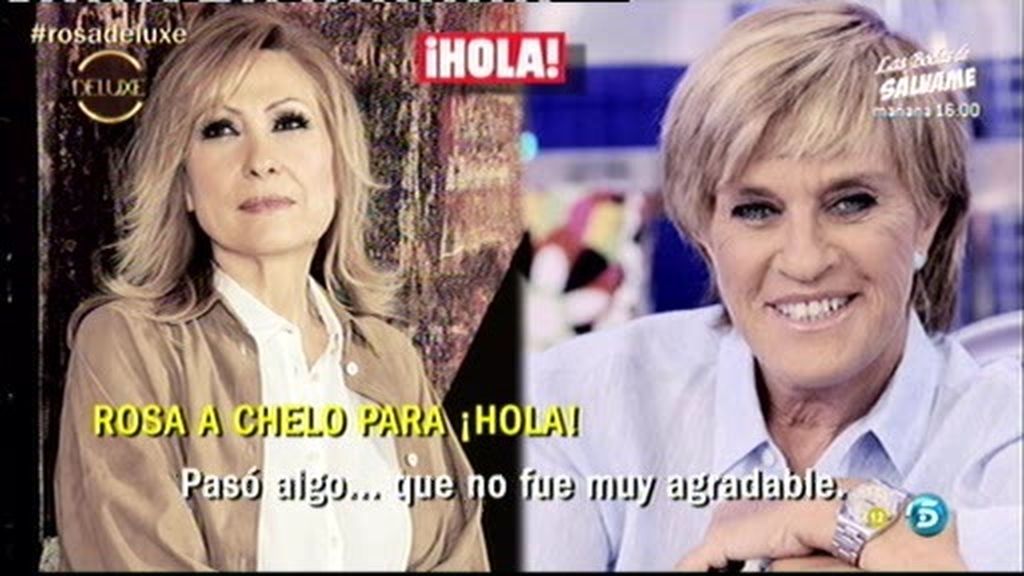 Rosa Benito: "Es cierto que tuvimos una discusión muy fuerte en Navidad"