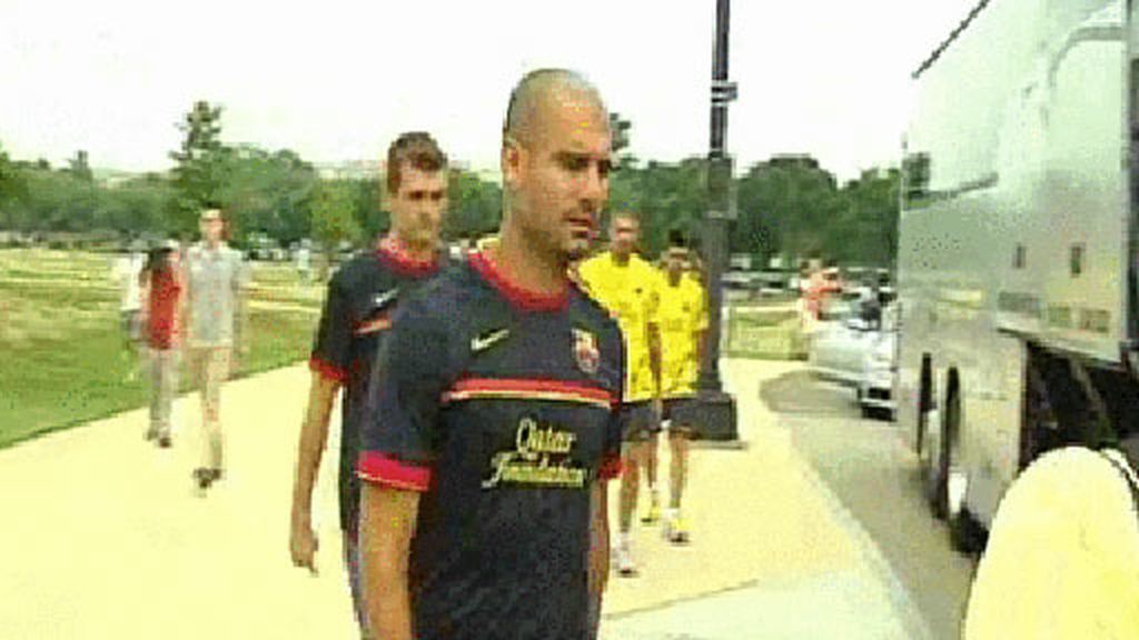 Al Barça no le dejan entrenarse Al Barça no le dejan entrenarse
