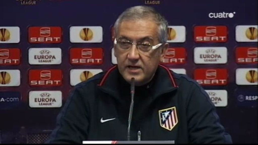 Manzano estalla en la rueda de prensa