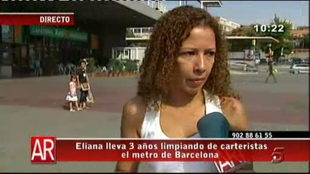 Evita robos en el metro