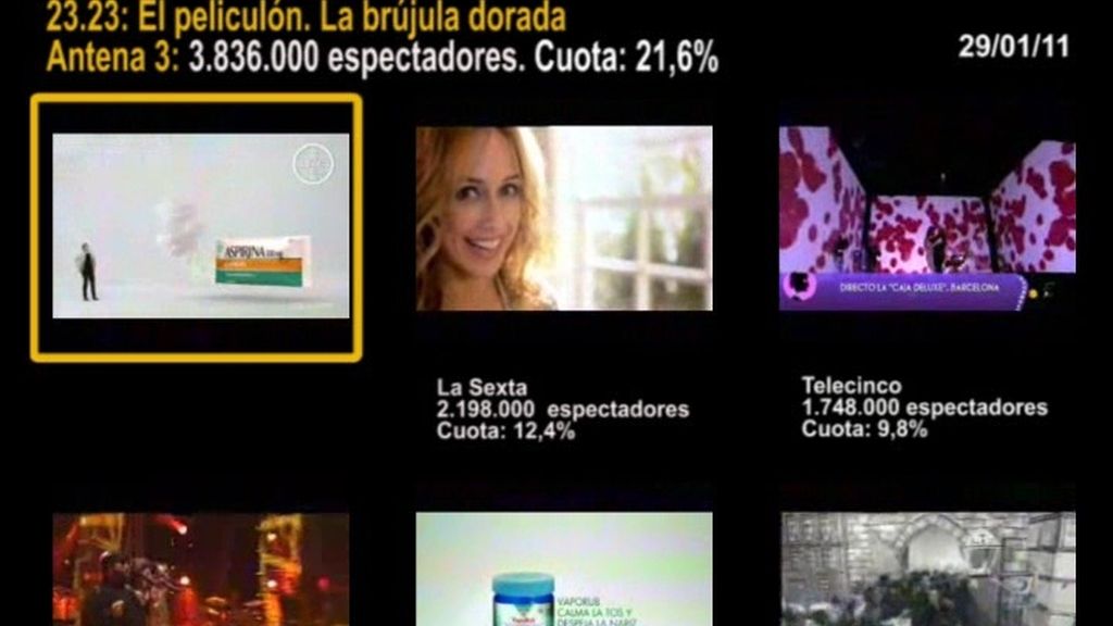 MINUTO DE ORO DEL 29/01/11