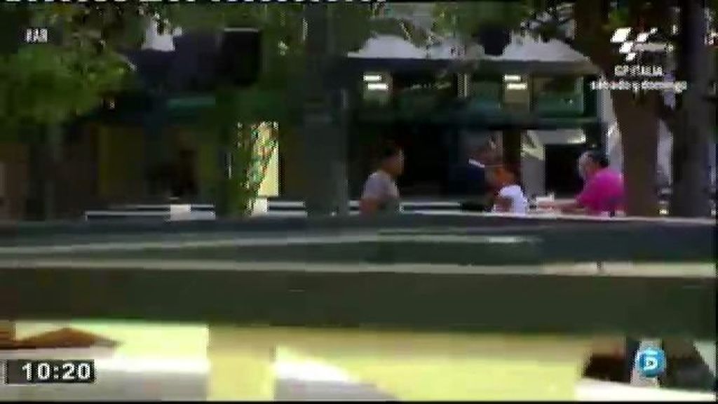 Tras la agresión de Rubén Castro, Laura se marchó con el futbolista a un hotel