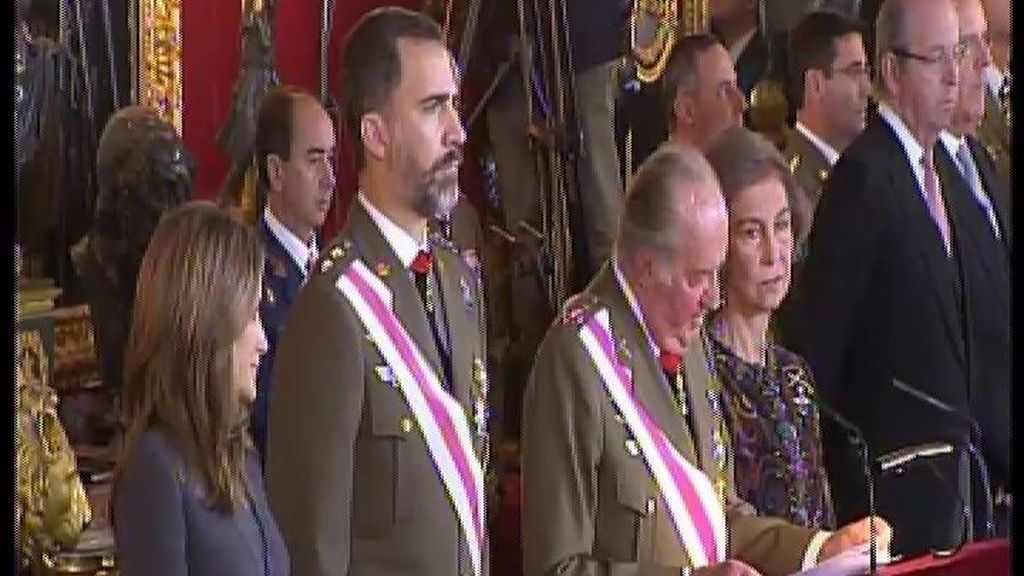 El discurso del rey en la Pascua Militar