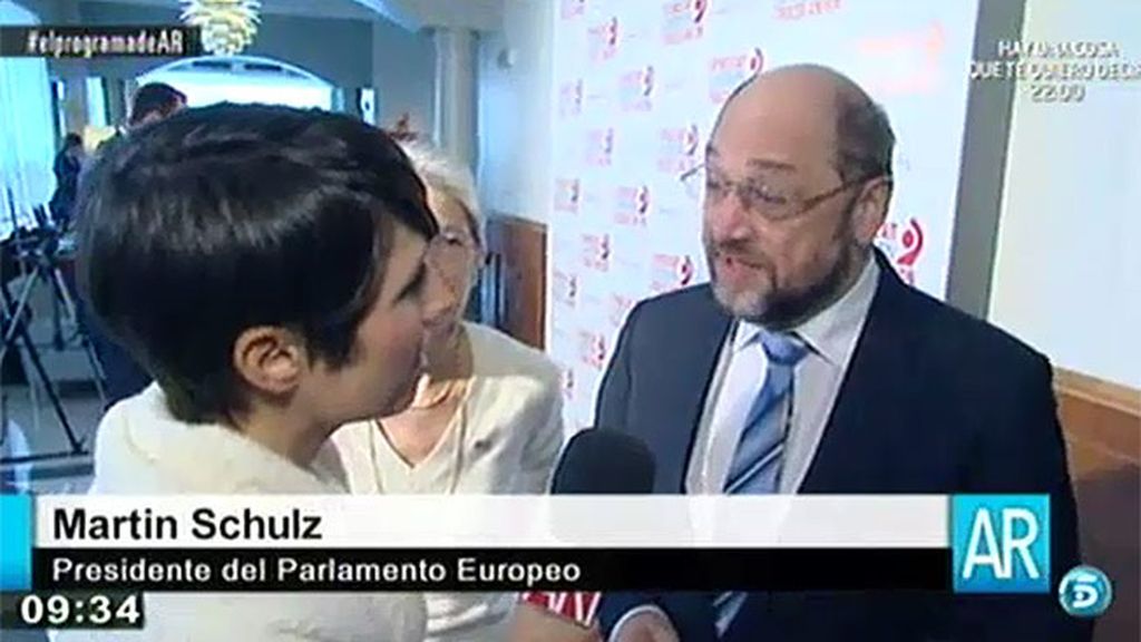 Martin Schulz, presidente del Parlamento Europeo: "La austeridad no es la solución" Martin Schulz, presidente del Parlamento Europeo: "La austeridad no es la solución"