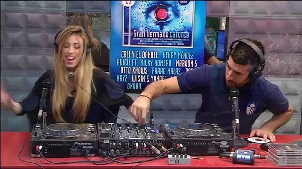 Igor y Miriam se convierten en dj’s al ritmo de ‘Gangnam Style’ en la radio de 'GH'
