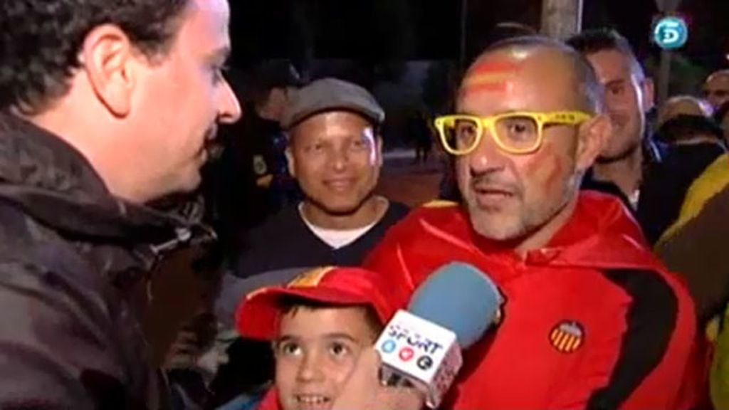Xavi, el mejor del España- Bielorrusia para la afición