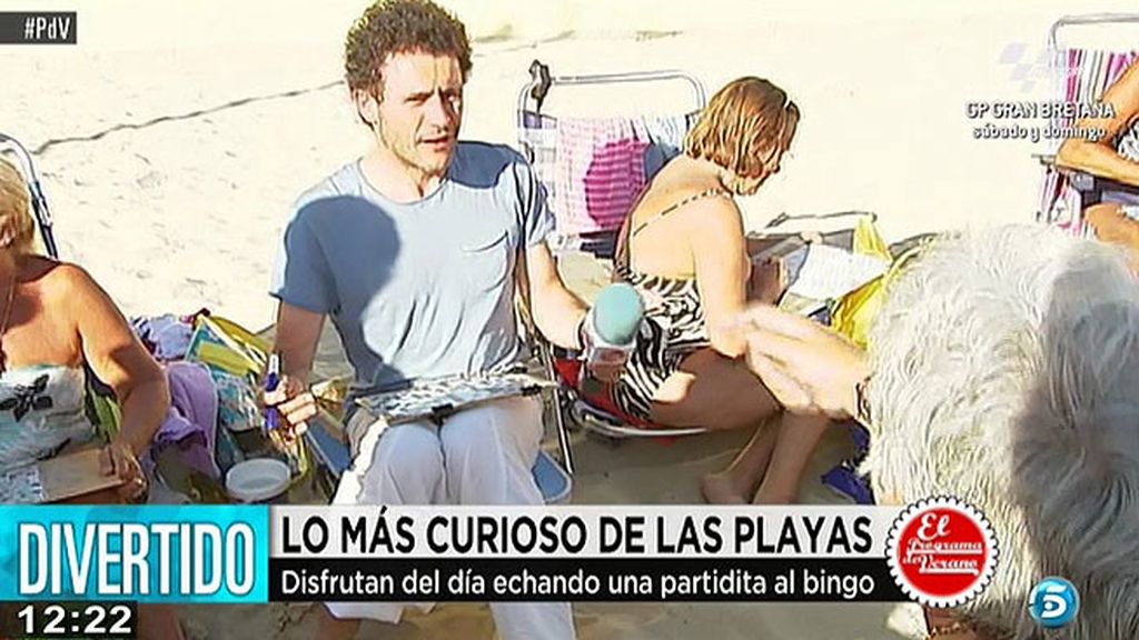 Miguel Rabaneda conoce a las bingueras de La Caleta