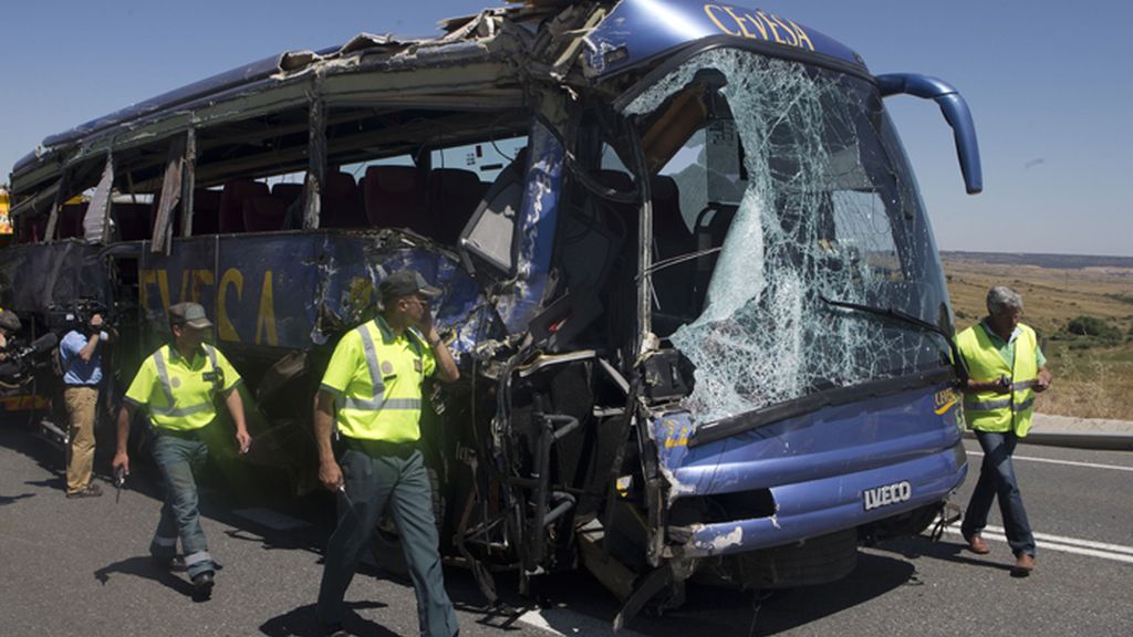 Comienzan a declarar los heridos del accidente de autobús en Ávila