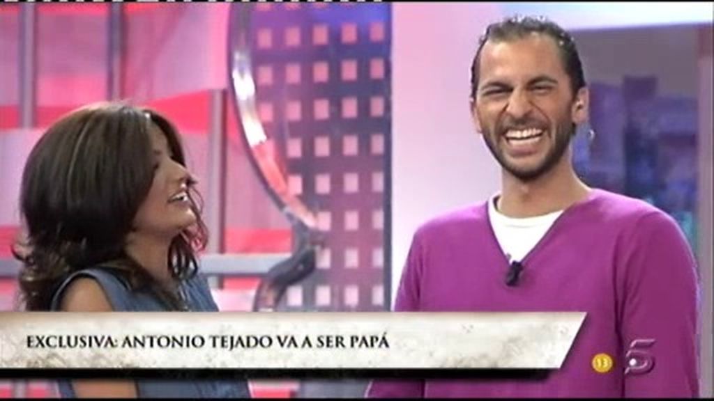 Antonio Tejado será papá Antonio Tejado será papá