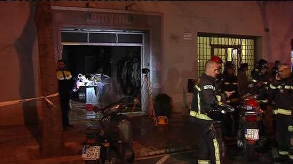 Ocho heridos en una explosión en un local comercial de Sarrià en Barcelona