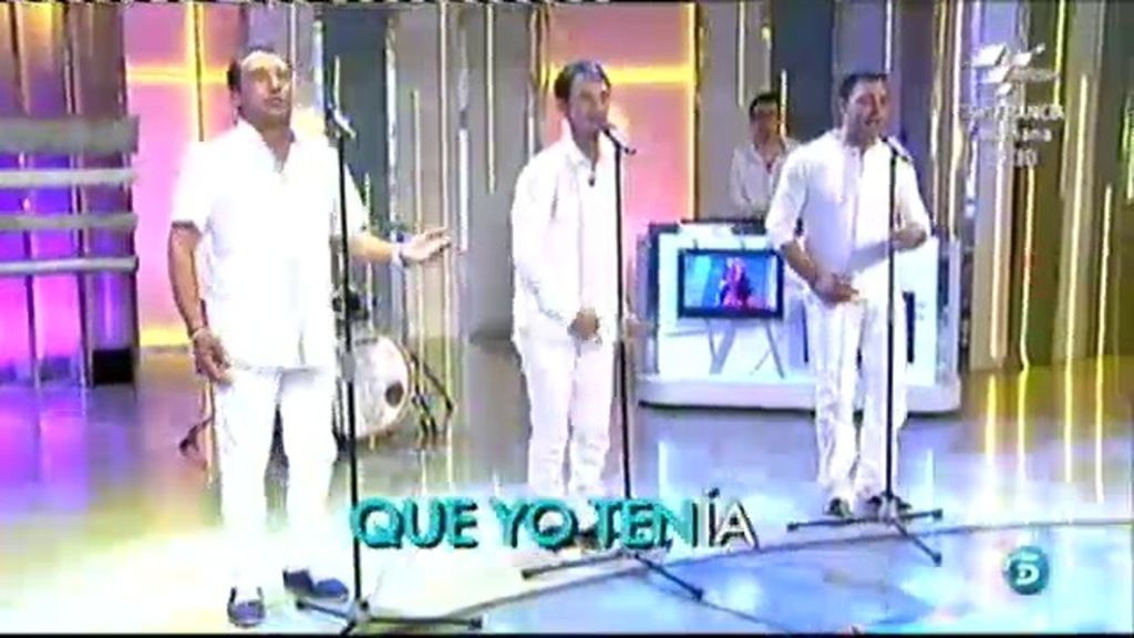 Los Calis ponen en pie al plató de 'QTTF'