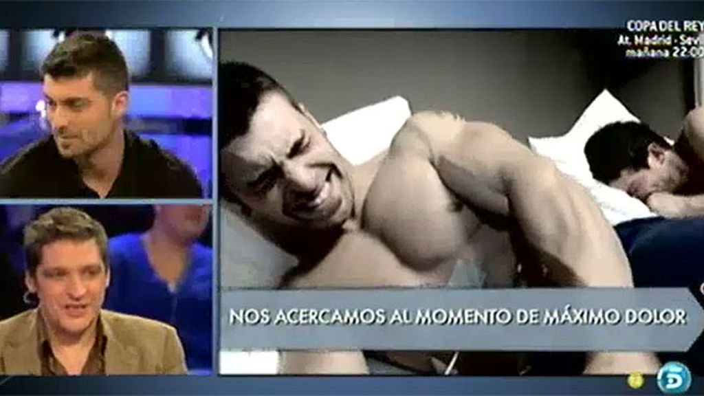 Arturo Requejo y David, de '¿QQCCMH?', sufren dolores de parto