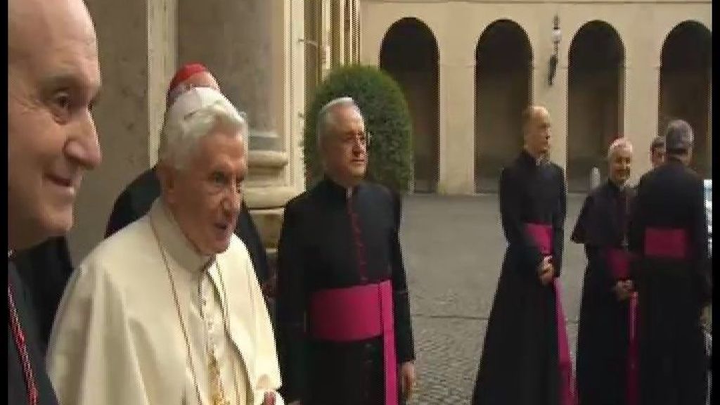 El Papa se despide del Vaticano